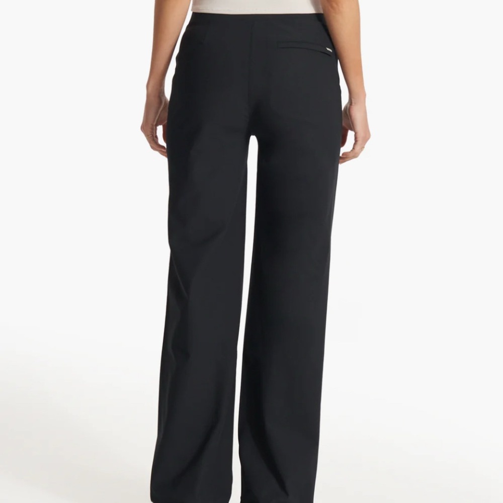 Women's Vuori Meta Black Wide-Leg Pants